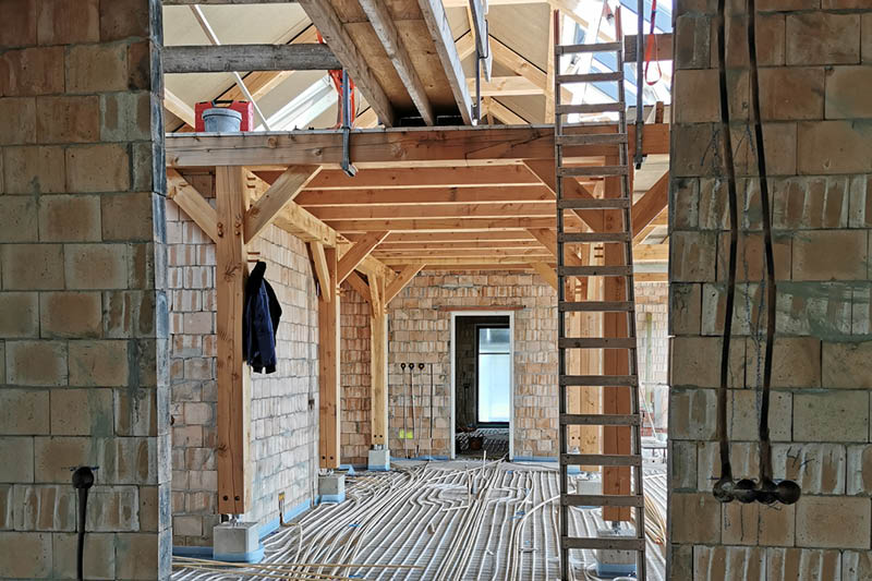 herbouw van een boerderij