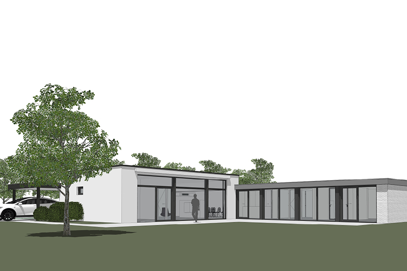 Vergunning moderniseren bungalow