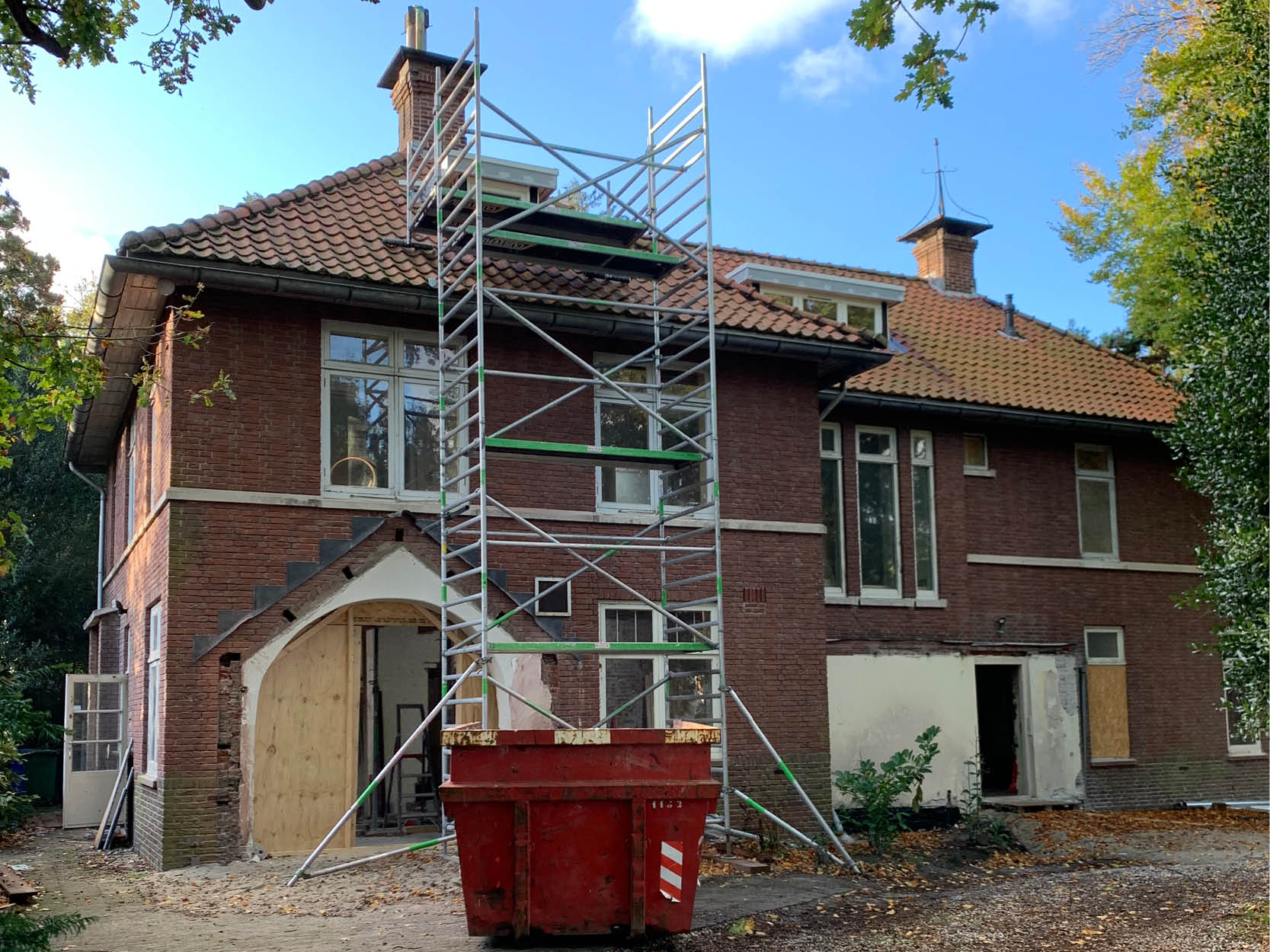 Uitbouw-en-split-level5 Verbouwing villa Wassenaar